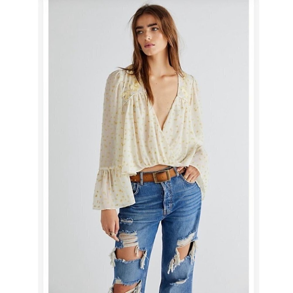 Free People Daydream believer blouse size XS